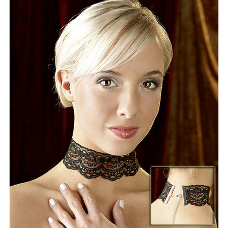 Choker Rendada - Negro