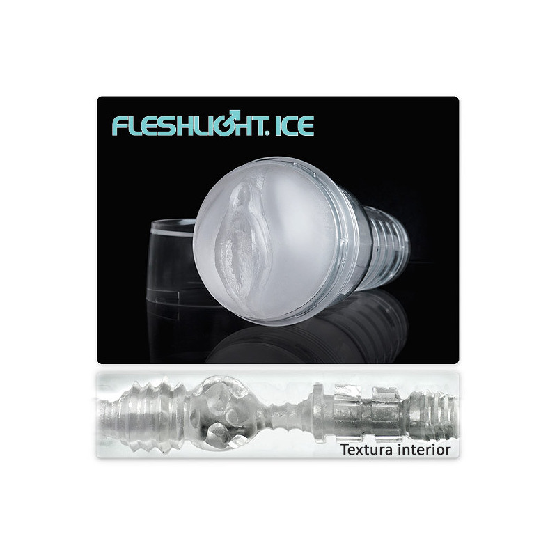 Fleshlight ICE - Clear Lady Crystal Fleshlight ICE - Clear Lady Crystal