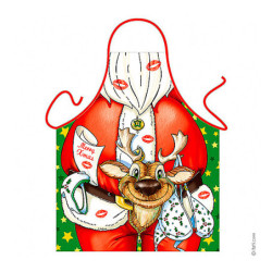 Avental Humorístico - Pai Natal Maroto
