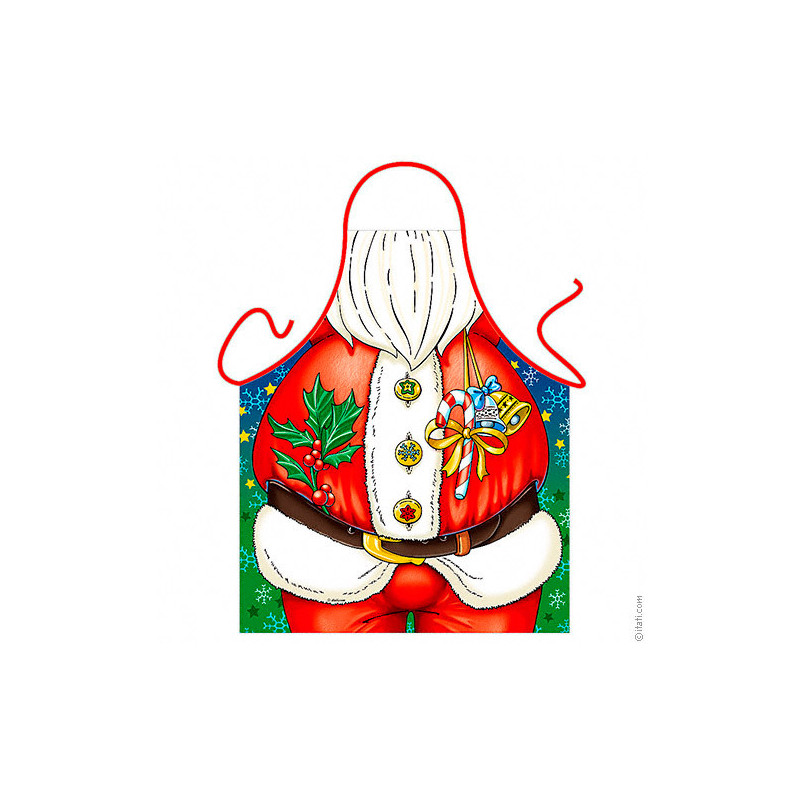 Avental Humorístico - Pai Natal Atrevido