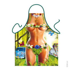 Avental Humorístico - Mulher Hippie