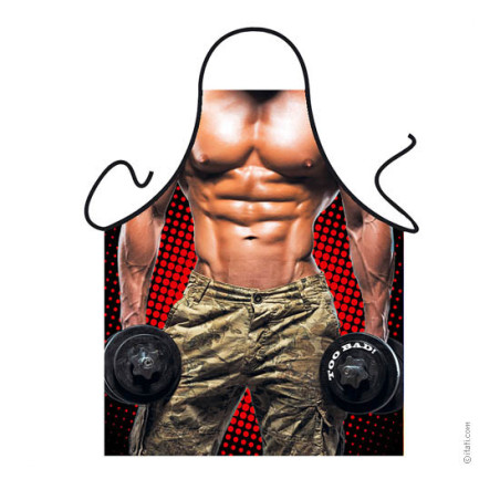 Avental Humorístico - Sexy Bodybuilder
