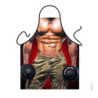 Avental Humorístico - Sexy Bodybuilder