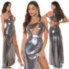 Vestido Polly - Prateado