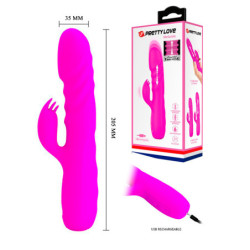 Vibrador Rabbit Vai-Vem - Melanie