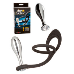 Plug Anal Com Anel De Ereção - 8.5cm