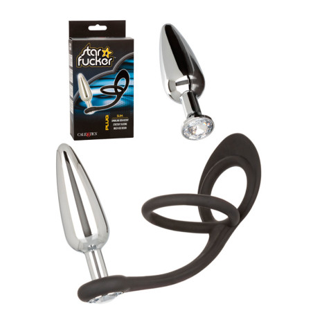 Plug Anal Com Anel De Ereção - 9cm