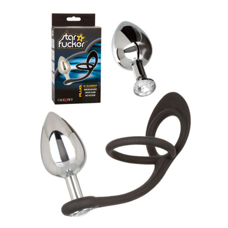 Plug Anal Com Anel De Ereção - 8cm