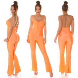 Macacão Cyndi - Laranja Neon