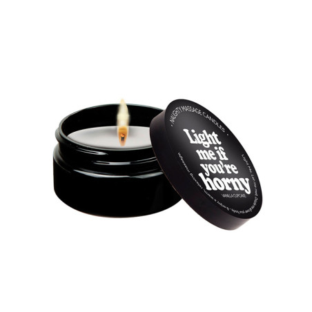 Mini Vela De Massagem 56g - Light Me If You're Horny