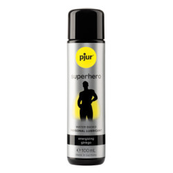 Lubrificante Homem À Base De Água Com Ginko - Pjur Superhero 100ml