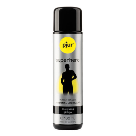 Lubrificante Homem À Base De Água Com Ginko - Pjur Superhero 100ml