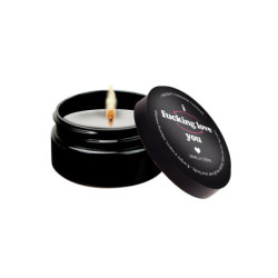 Mini Vela De Massagem 56g - I fcking Love You