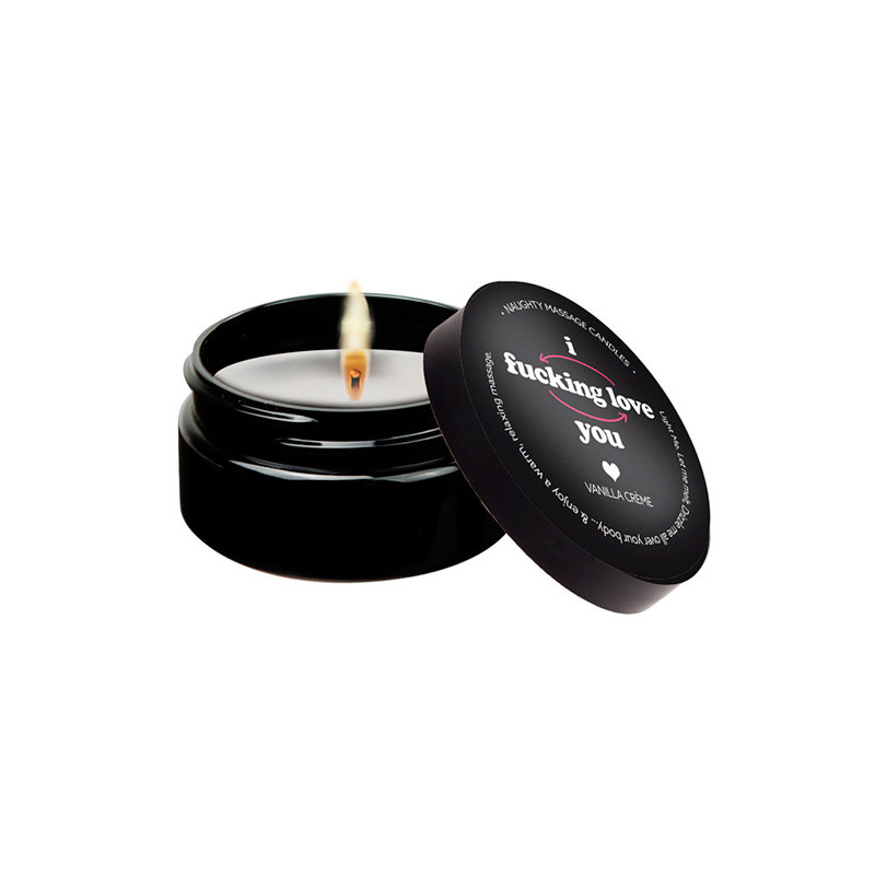 Mini Vela De Massagem 56g - I fcking Love You