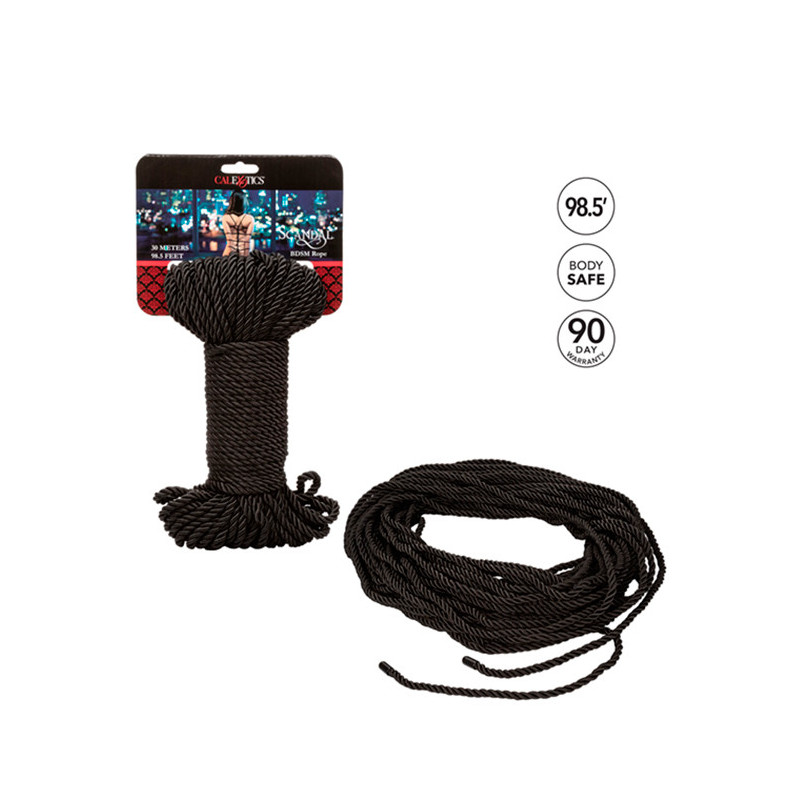 Corda Shibari 30m Preta