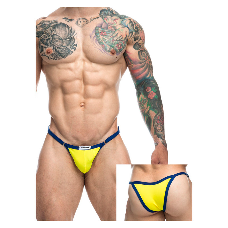 Bikini Microfibra Ajustável - Amarelo