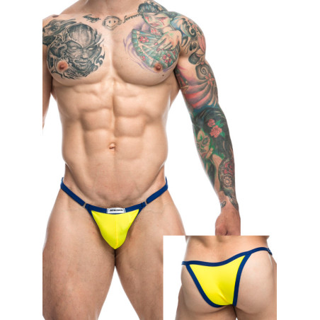 Bikini Microfibra Ajustável - Amarelo