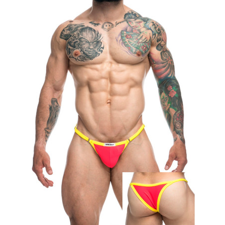Bikini Microfibra Ajustável - Encarnado