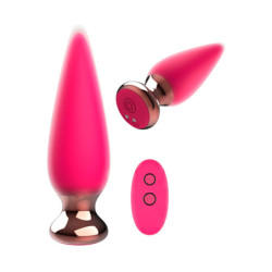 Plug Anal Com Comando 10cm - The Charming