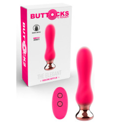 Plug Anal Com Comando 12cm - The Elegant
