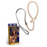 Colar e Trela Metal Robusto - Rose Gold