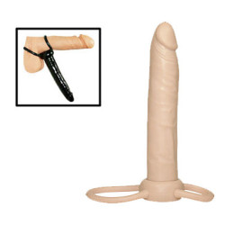 Arnés Dupla Penetração - 16cm