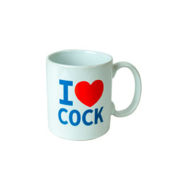 Caneca I LOVE COCK