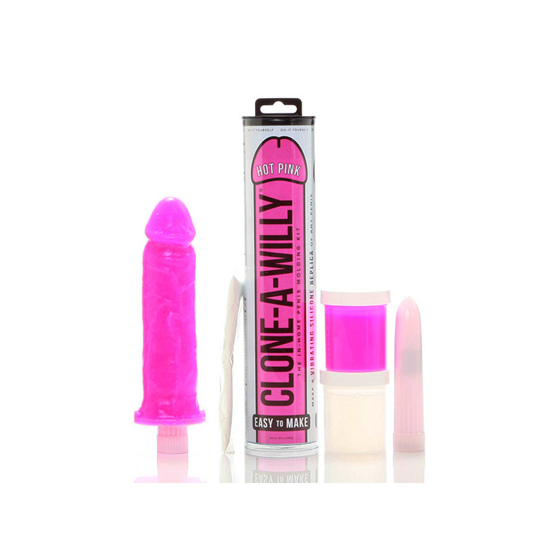 Kit para fazer réplica do seu pénis - Clone-A-Willy Rosa Kit para fazer réplica do seu pénis - Clone-A-Willy Rosa