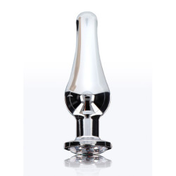 Plug Anal Botão De Rosa Para Iniciantes - 8.5cm