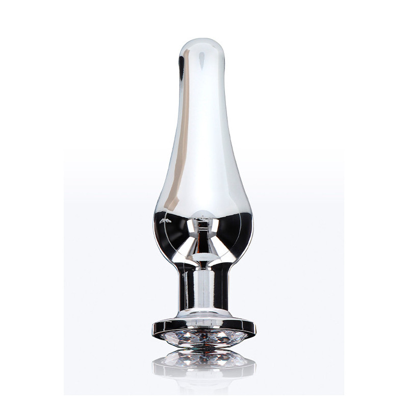 Plug Anal Botão De Rosa Para Iniciantes - 8.5cm