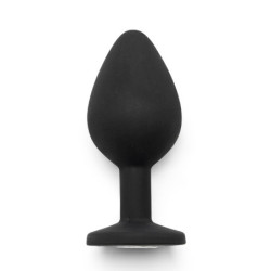 Plug Anal Botão De Rosa - 7.5cm