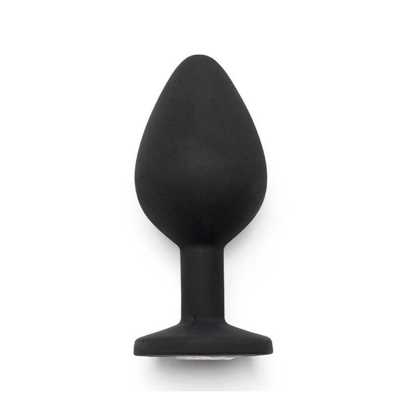 Plug Anal Botão De Rosa - 7.5cm