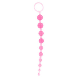 Tira de Bolas Tailandesas 32cm - Rosa