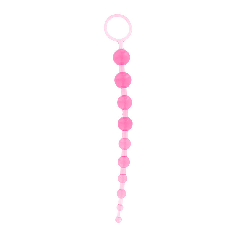 Tira de Bolas Tailandesas 32cm - Rosa