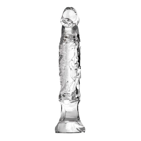 Dildo Anal Flexível 13.5cm - Transparente