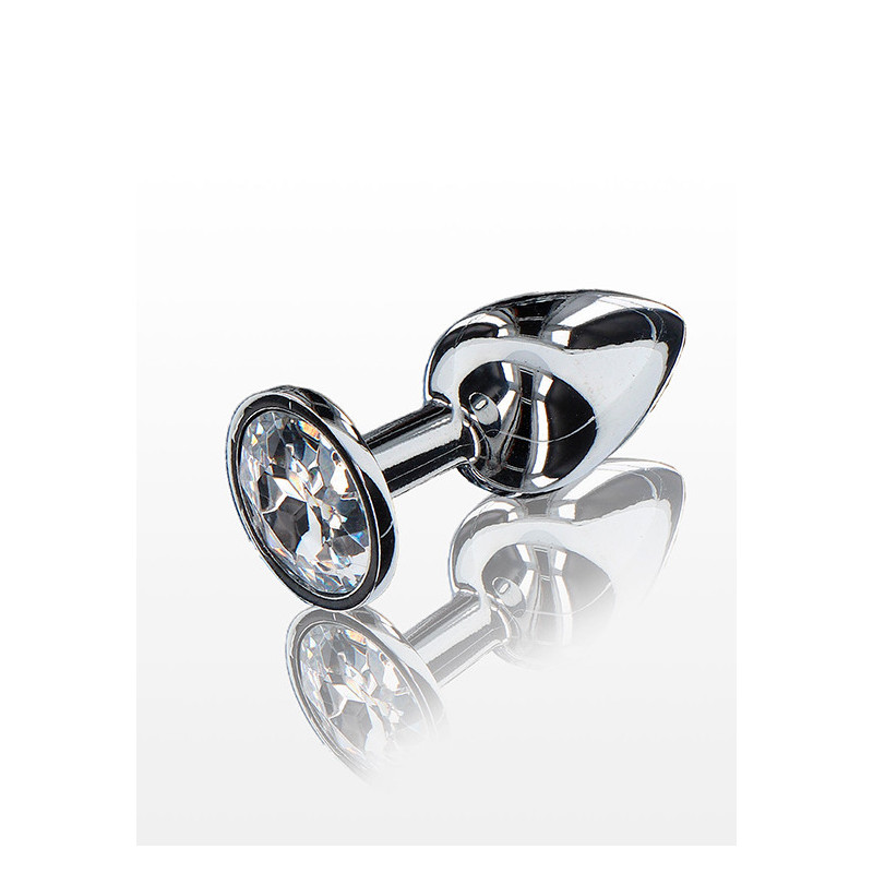 Plug Anal Botão De Rosa Para Iniciantes - 6cm