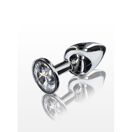 Plug Anal Botão De Rosa Para Iniciantes - 6cm