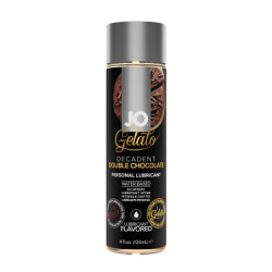 Lubrificante Comestível Sabor Gelado Chocolate Duplo - 120ml