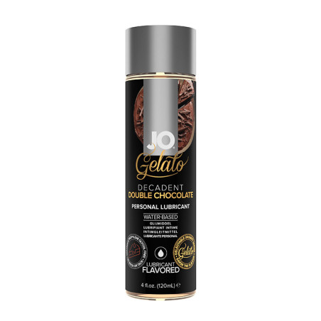 Lubrificante Comestível Sabor Gelado Chocolate Duplo - 120ml