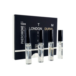 Kit Viagem 4 Perfumes Com Feromonas - Homem 5ml