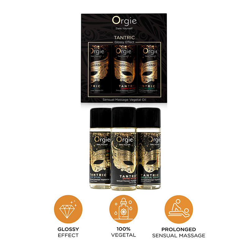Mini Kit Massagem de viagem - Tantric