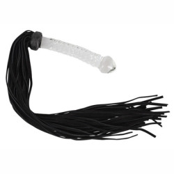 Flogger Com Dildo Vidro