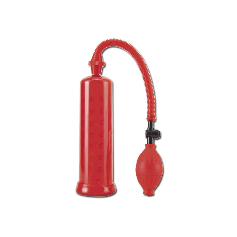 Bomba De Vácuo Penis Enlarger Encarnado - 19cm Bomba De Vácuo Penis Enlarger Encarnado - 19cm