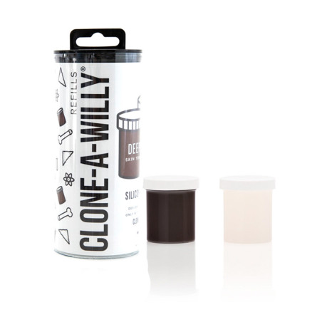 Recarga Silicone - Clone-a-Willy Escuro