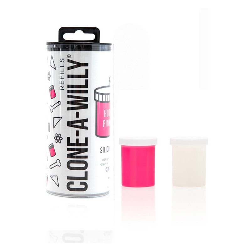 Recarga Silicone - Clone-a-Willy Rosa