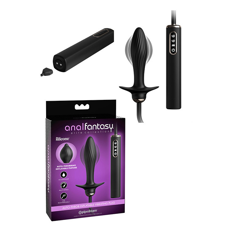Plug Anal Insuflável Com Vibração