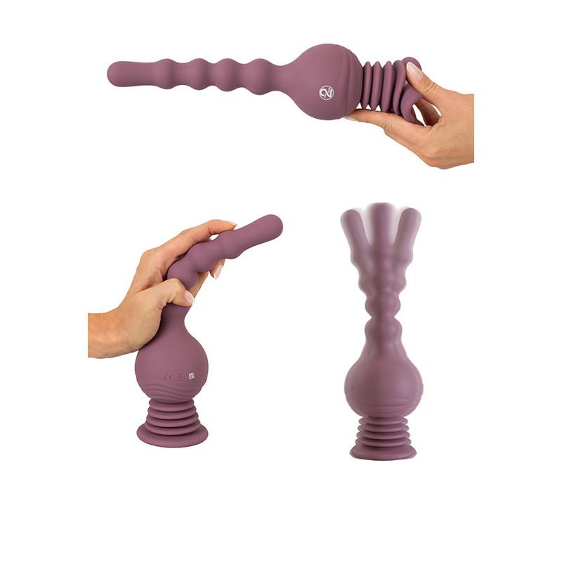 Vibrador Anal Hiper Potente Turbo Shaker Anal Lover - 16cm
