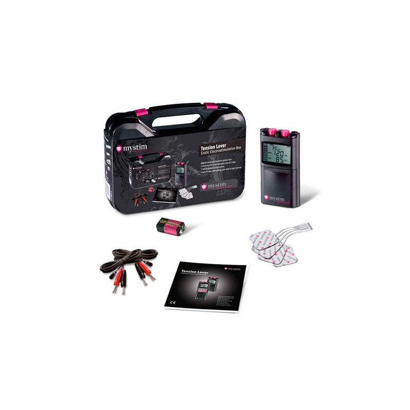 Kit Emissor Electro-Estimulação - Tension Lover Mystim Kit Emissor Electro-Estimulação - Tension Lover Mystim