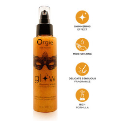 Óleo Hidratante Com Brilho Dourado Glow - 110ml