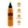 Óleo Hidratante Com Brilho Dourado Glow - 110ml